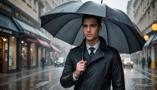 Parapluie homme : un accessoire chic pour les jours pluvieux